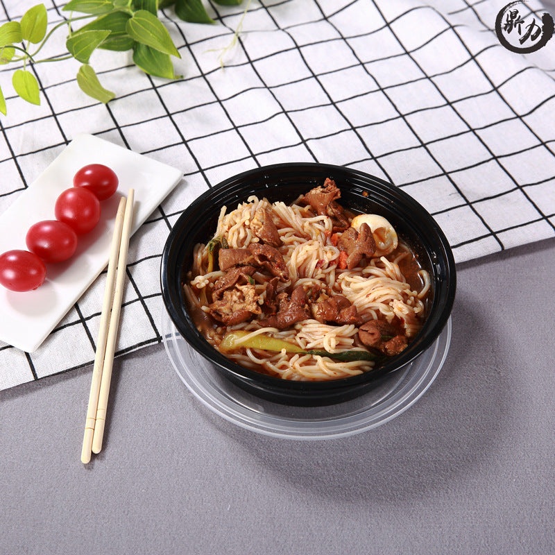 Heavy Duty PP To-Go Bowls with Clear Lids - Wholesale Stock⁠