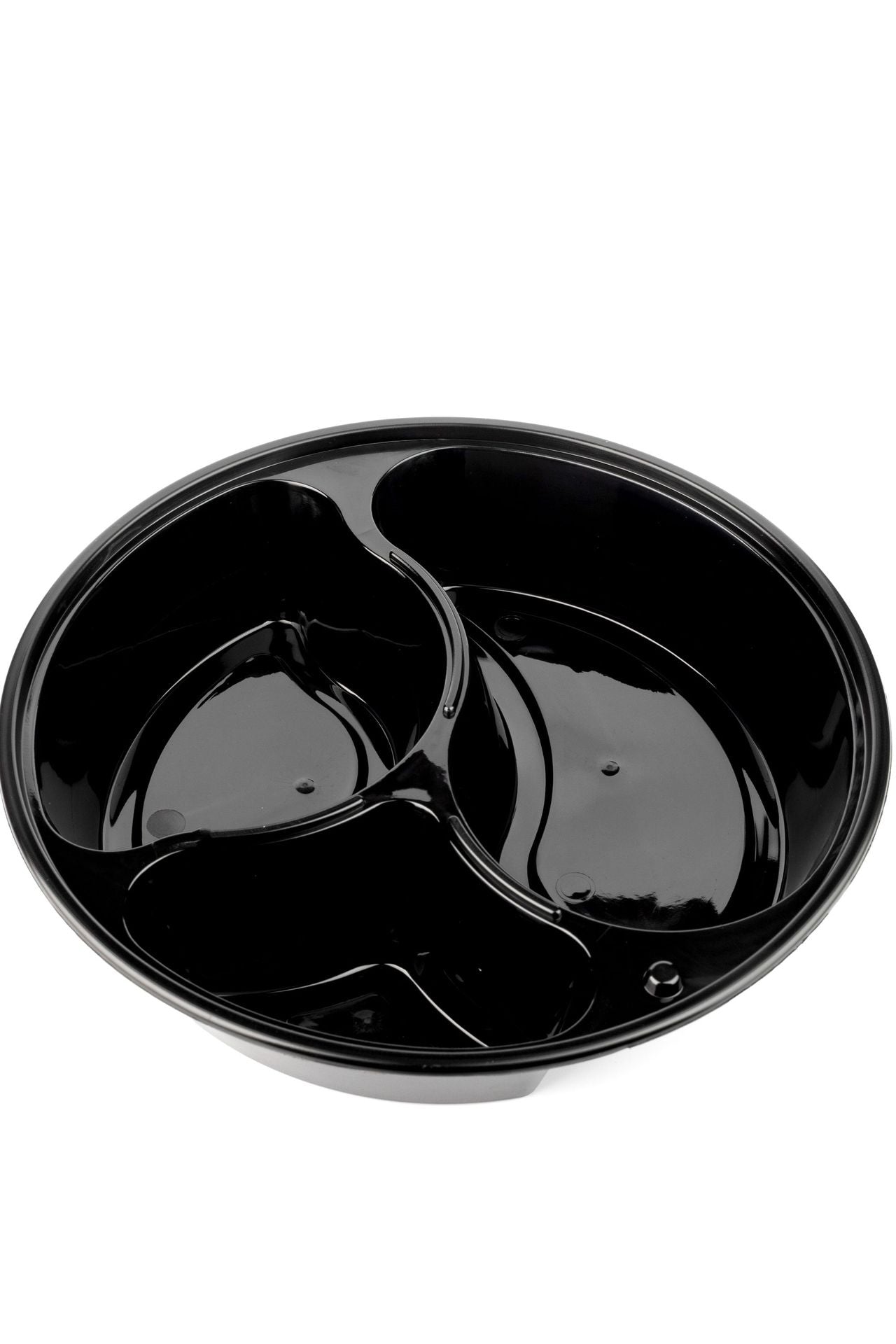 Microwaveable Multi-Compartment Plastic Takeout Boxes with Lids - Custom Logo Available!⁠