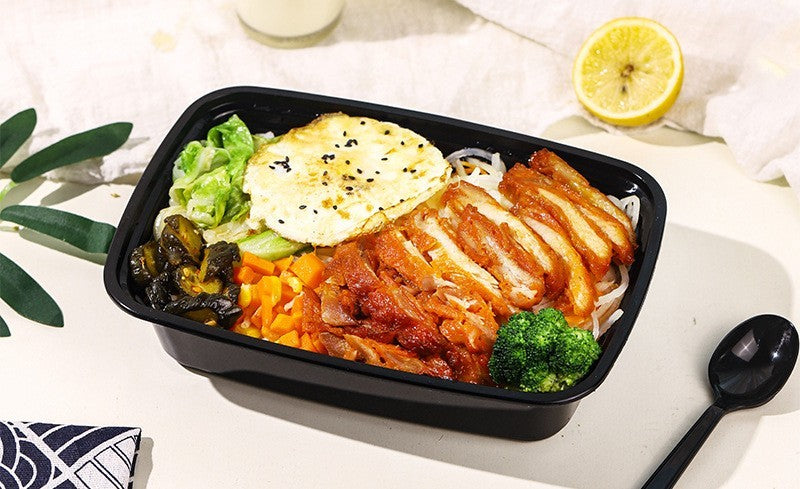 Heavy Duty PP To-Go Lunch Boxs with Clear Lids - Wholesale Stock⁠