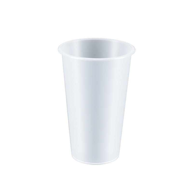 90mm PP Injection Cups | U-Shape & Flat-Cut Styles | Clear High-Quality Boba & Coffee Cups | Custom Logo Available