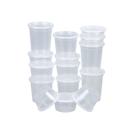 Clear PP Soup Cup With Lid~Transparent Takeout Soup Container (240pcs/case)