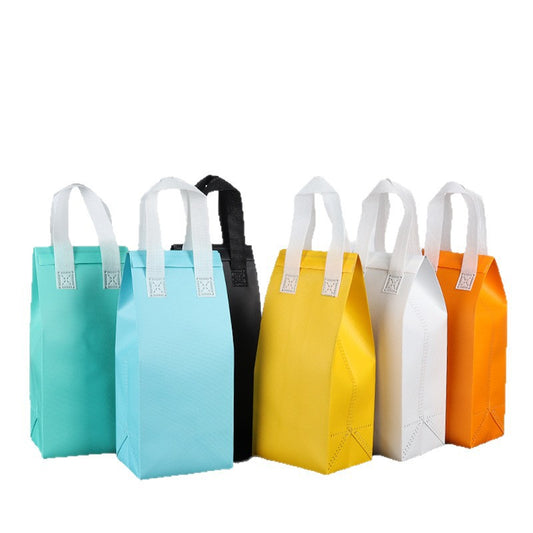 Custom Printed Reusable Non-Woven Thermal Takeout Bags⁠ MOQ +6 Boxes