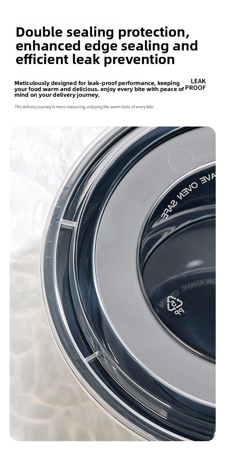 Heavy Duty PP To-Go Bowls with Clear Lids - Wholesale Stock⁠