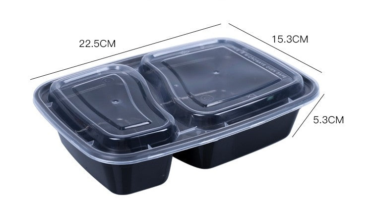 Heavy Duty PP To-Go Lunch Boxs with Clear Lids - Wholesale Stock⁠