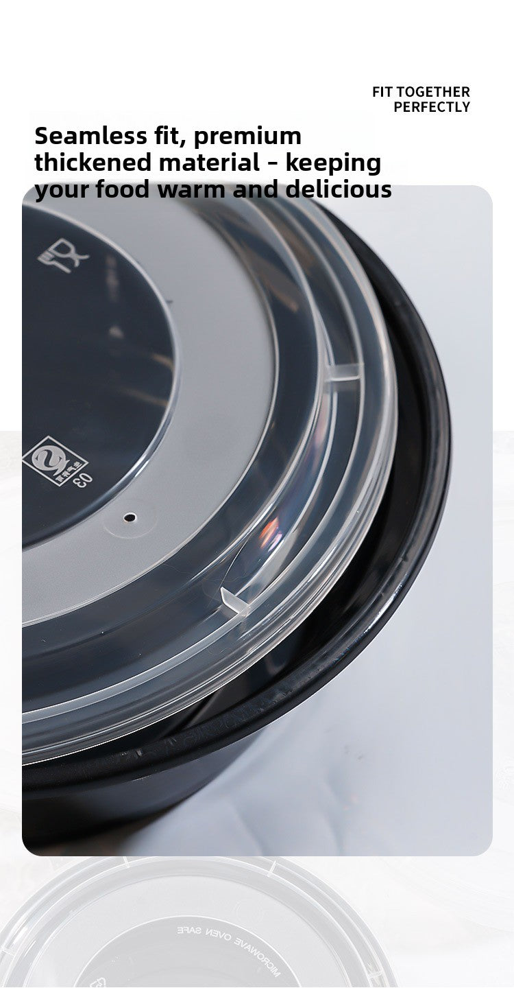 Heavy Duty PP To-Go Bowls with Clear Lids - Wholesale Stock⁠
