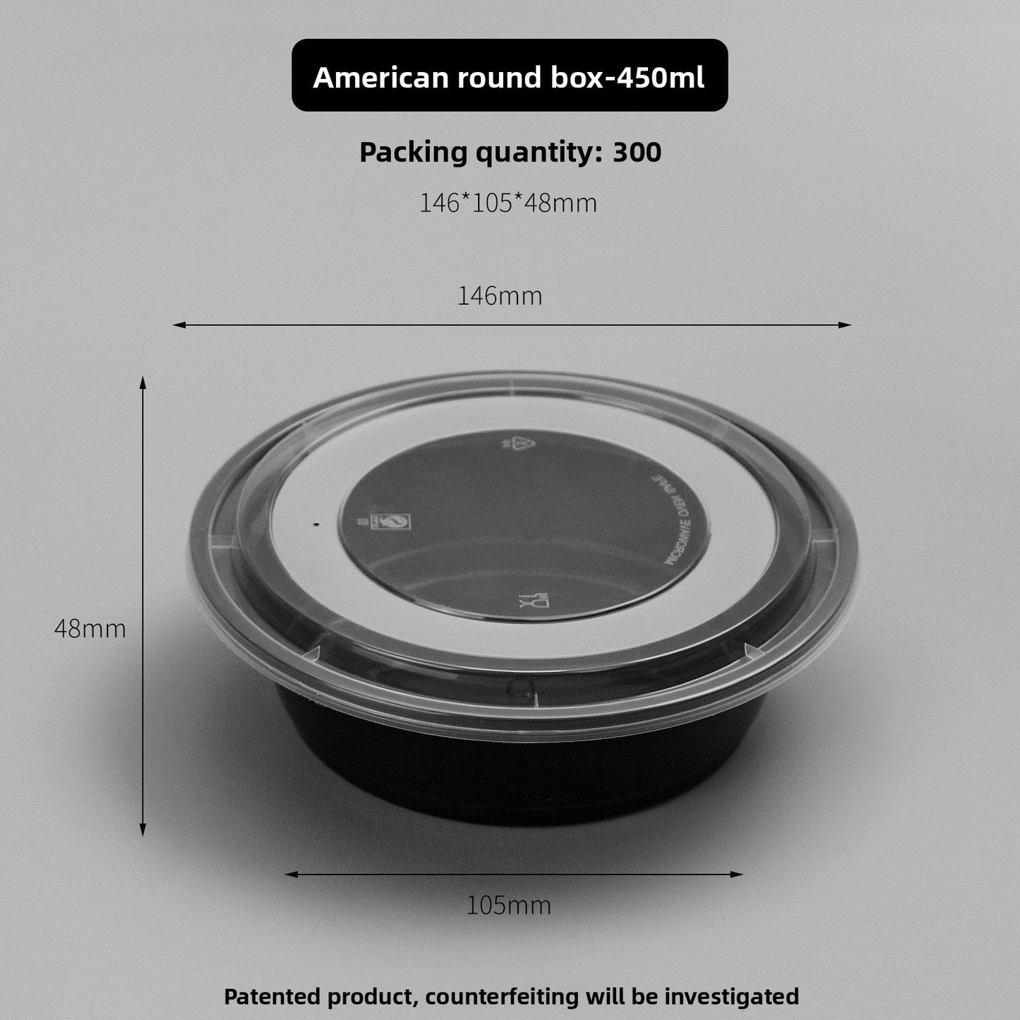 Heavy Duty PP To-Go Bowls with Clear Lids - Wholesale Stock⁠