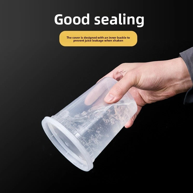 ⁠Wholesale Clear Plastic Soup & Porridge Containers with Lids (240set/Case)⁠