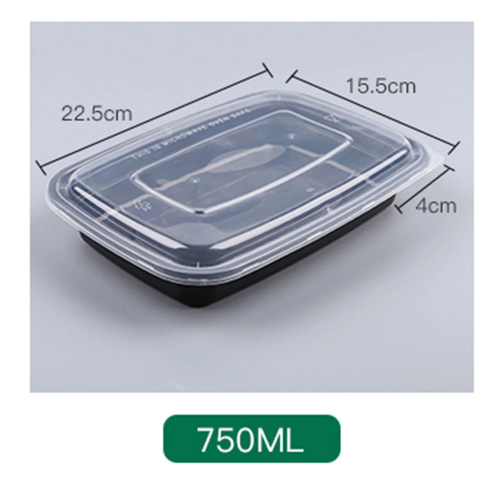 Heavy Duty PP To-Go Lunch Boxs with Clear Lids - Wholesale Stock⁠