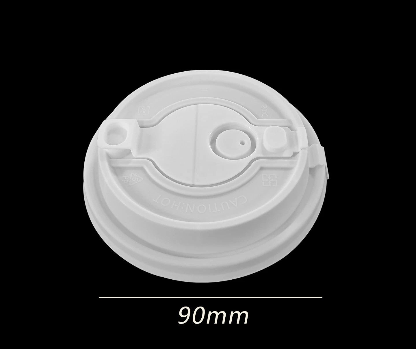 Premium Integrated Leak-Proof Coffee Cup Lids | Universal Fit for Paper & Plastic Cups
