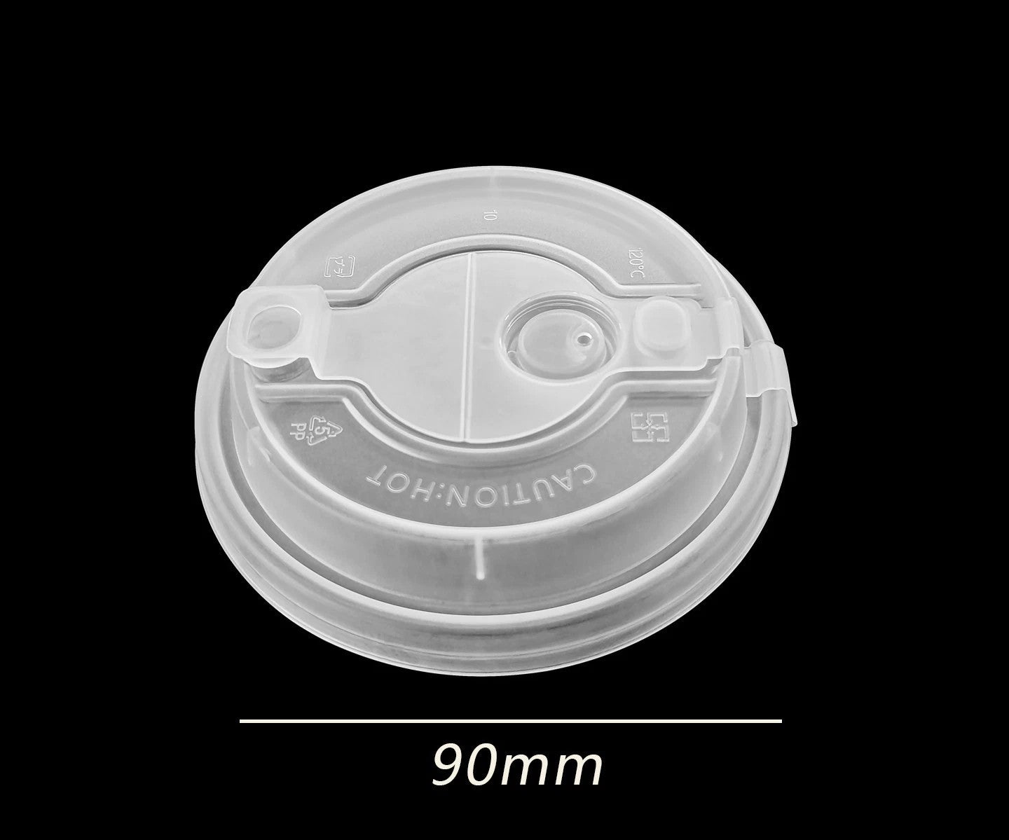 Premium Integrated Leak-Proof Coffee Cup Lids | Universal Fit for Paper & Plastic Cups