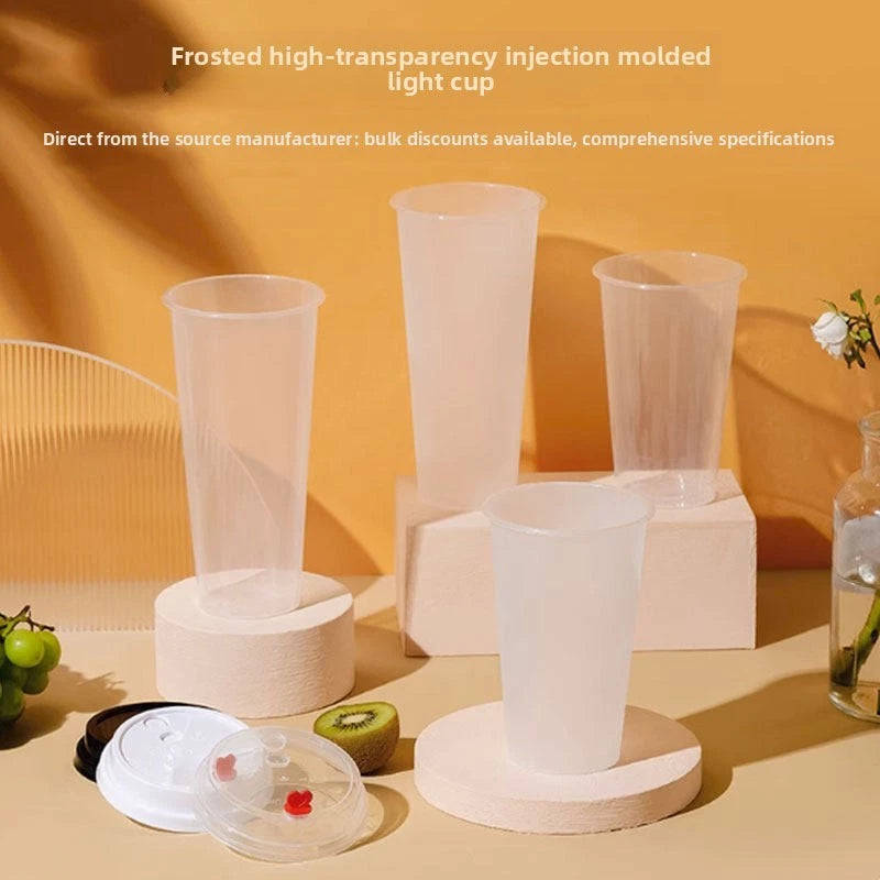 90mm Straight Standard PP Injection Cups (Cups Only)⁠--Print Logo MOQ 3000+