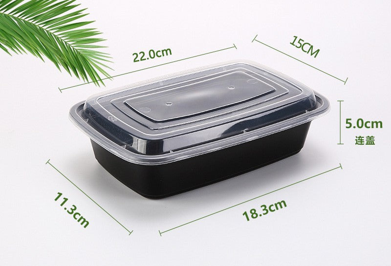 Heavy Duty PP To-Go Lunch Boxs with Clear Lids - Wholesale Stock⁠