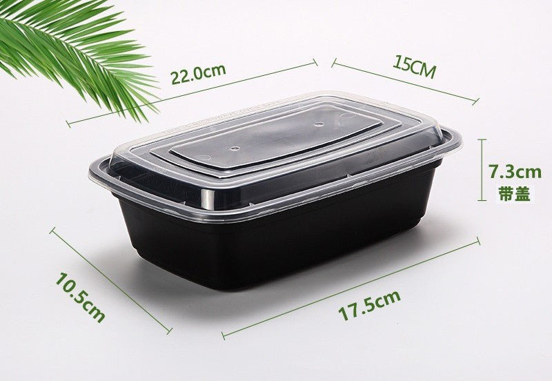 Heavy Duty PP To-Go Lunch Boxs with Clear Lids - Wholesale Stock⁠