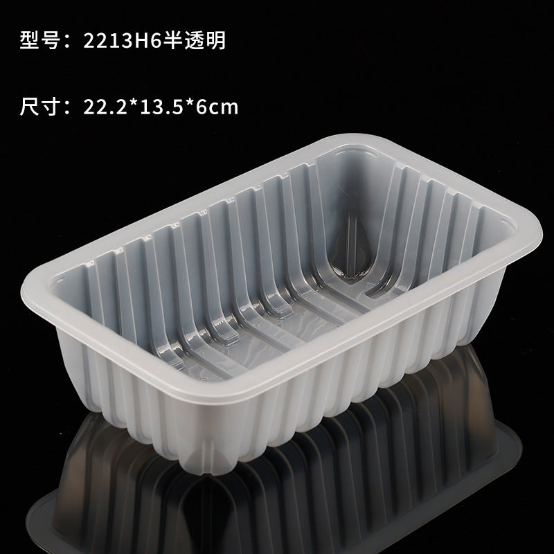 Premium PP Modified Atmosphere Packaging (MAP) Trays | Microwave & Freezer Safe Food Containers | Heavy-Duty Stackable Design